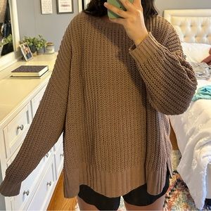 American Eagle Chunky Knit Sweater